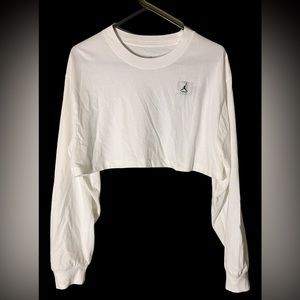 Cropped Jordan long sleeve tee